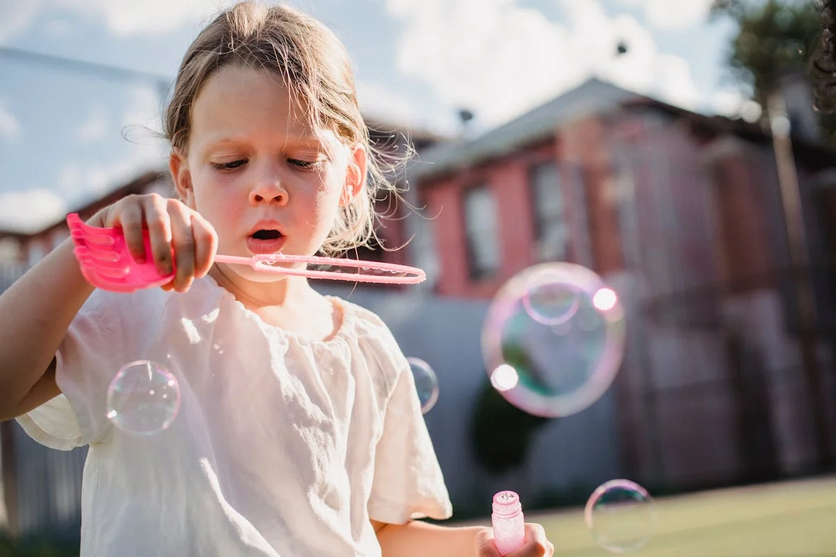 Bubble Blowing for Speech